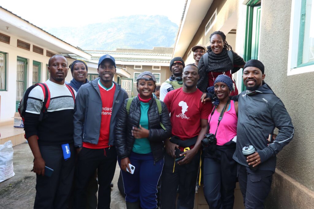 Rwenzori tutambule group at RBTHI